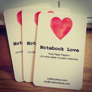 Notebook Love Cards